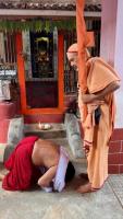 HH Swamiji's visit to Shri Bhavanishankar Temple, Puttur (24 April 2026)